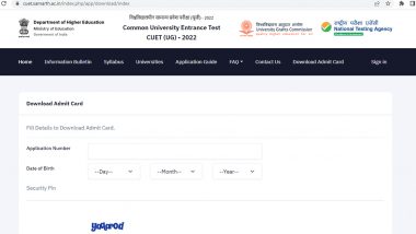 CUET UG 2022: Admit Card for CUET UG 2022 Phase 5 Examination Released at cuet.samarth.ac.in; Know Steps To Download